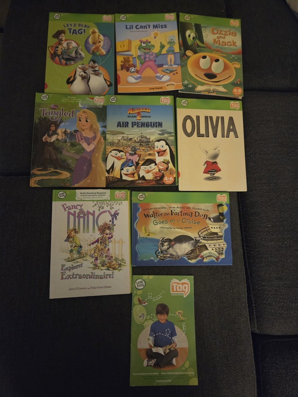 Leap Frog Tag Book Lot